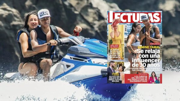 True 💣️ Intimate photos of Yamal and a 13-year-old internet celebrity were leaked, and they were talking and laughing on the speedboat together🥰