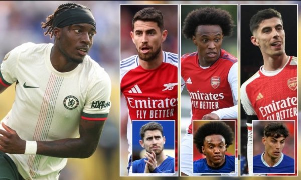 Love used cars? Arsenal signed 6 people from Chelsea in seven years, paying a total of 142 million pounds of transfer fees