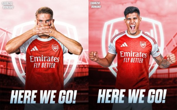 Just to go to the Gunners❤️Yorcres gave up 9 million euros because of Capier s giving up 6 million euros, and he made a transfer